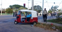 Muere se&ntilde;ora de la tercera edad en accidente de mototaxi