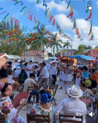 Inicia la fiesta del Cristo de la Transfiguraci&oacute;n en Chumayel